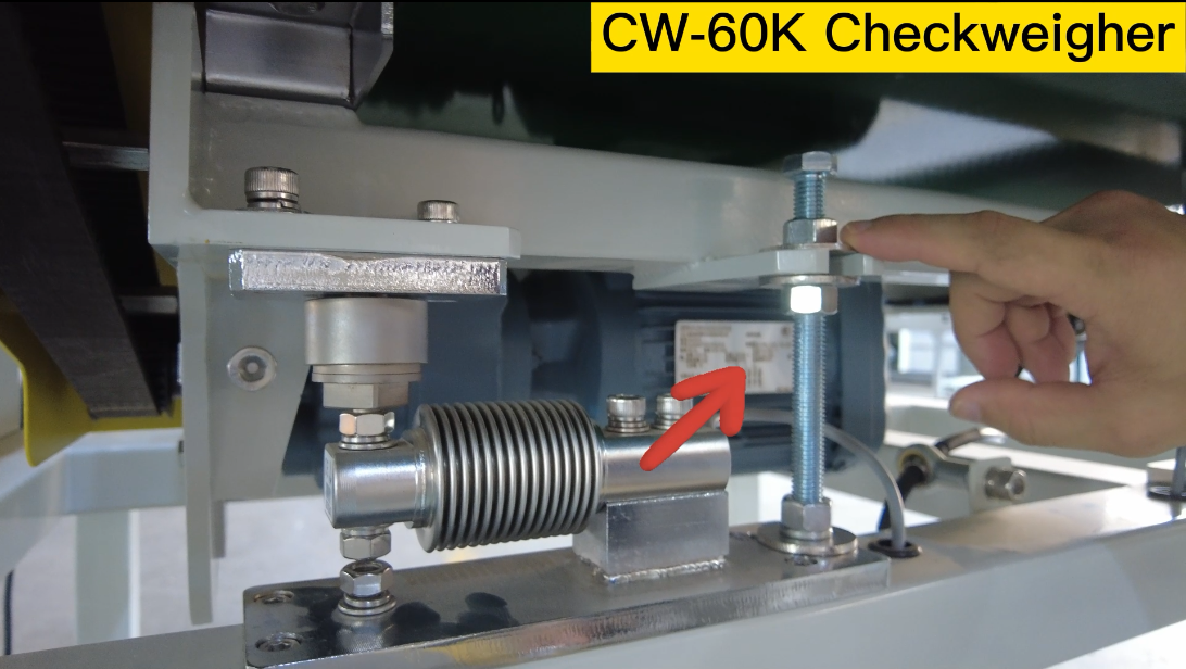  How to Remove the Limit Screws for Checkweigher