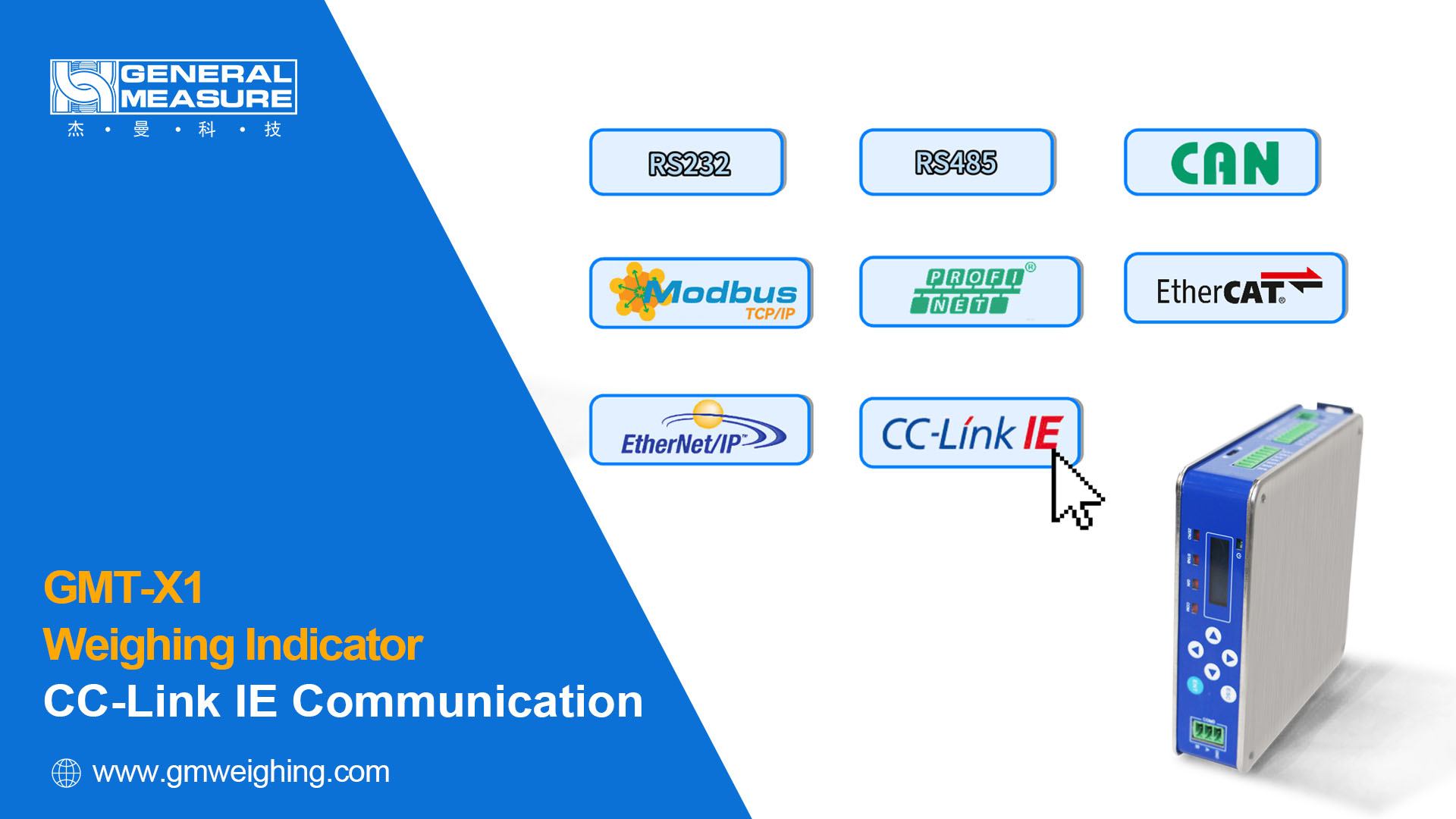 GMT-X1 Communication with an Mitsubishi PLC via CCLink IE
