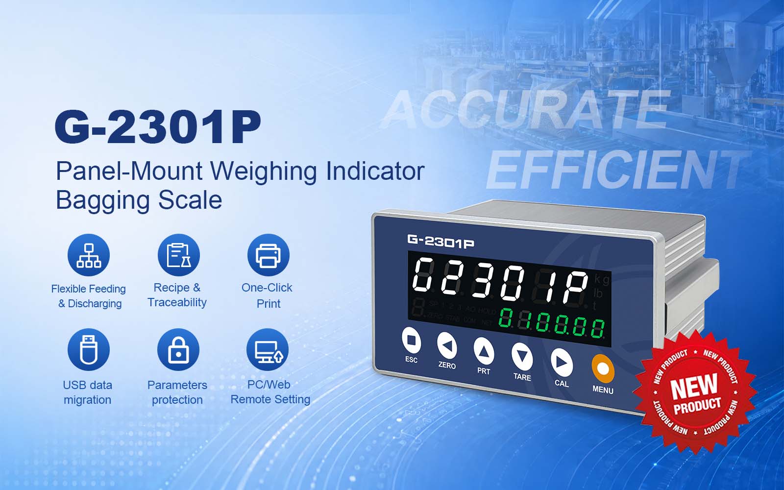 G-2301P (Bagging Scale Software): Smarter Control for Efficient Bagging Operations